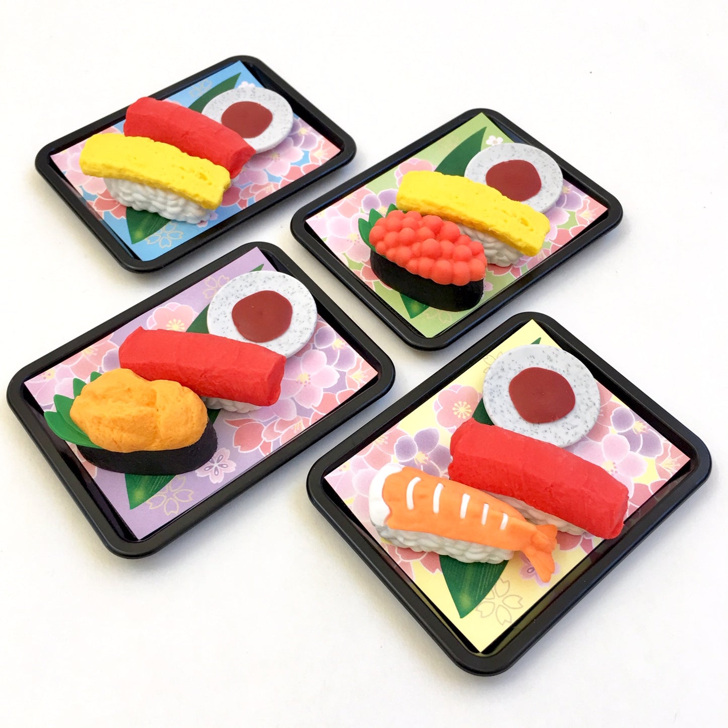 38369 IWAKO SUSHI TRIPLE ERASERS-12