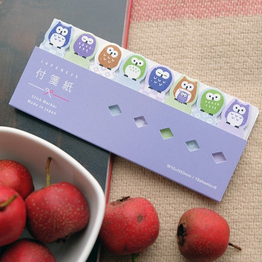 X 39888 Owl Sticky Notes-DISCONTINUED