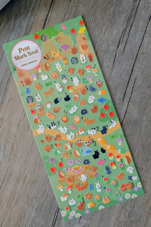 X 46150 KAMIO ANIMAL STICKERS-DISCONTINUED