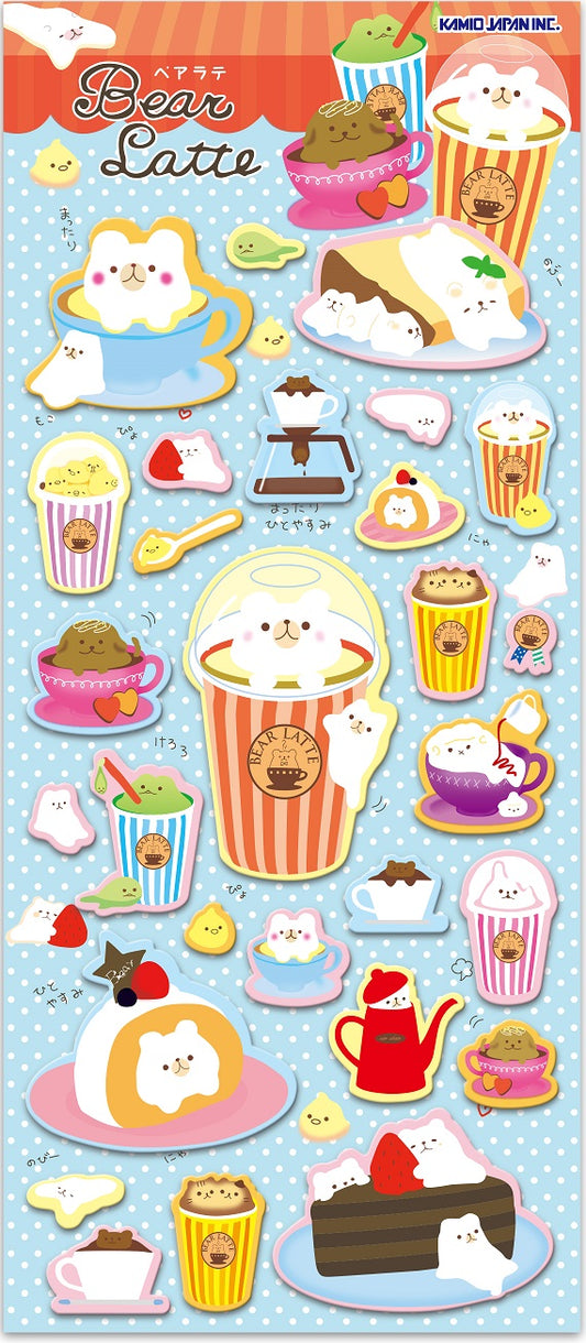 X 46201 KAMIO POPCORN PUFFY STICKERS -DISCONTINUED