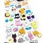 X 50278 PETS PUFFY STICKER-DISCONTINUED