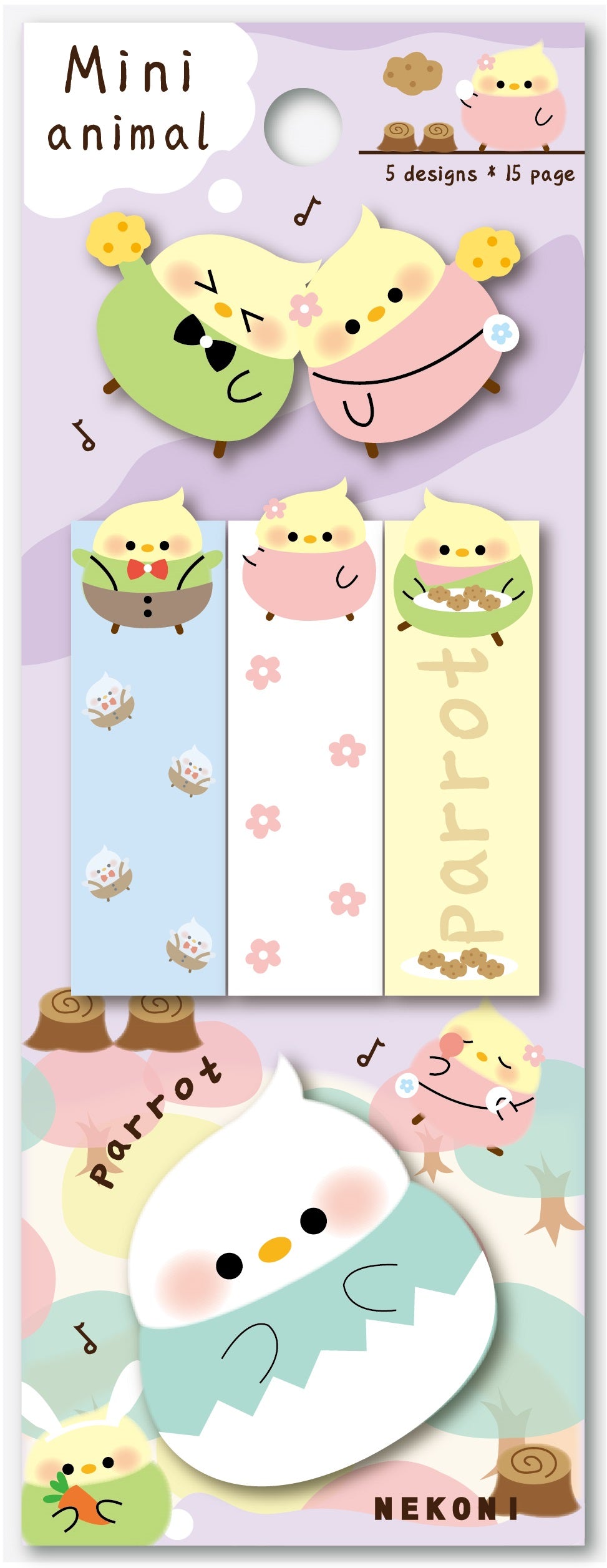 50527 BIRD STICKY NOTES-10 – BCmini