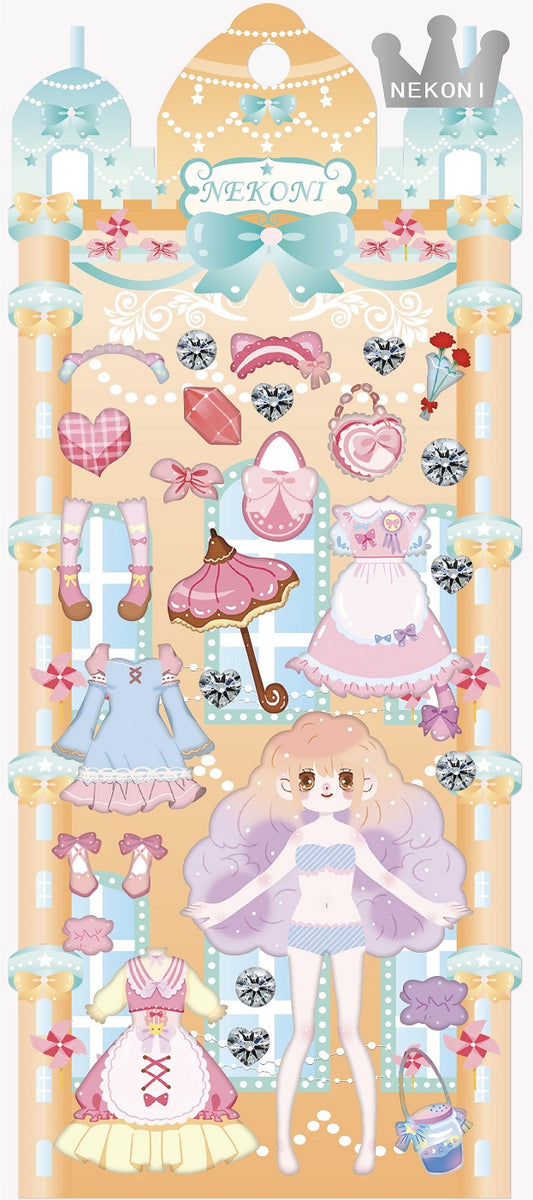 X 50583 DRESS UP STICKER-DISCONTINUED