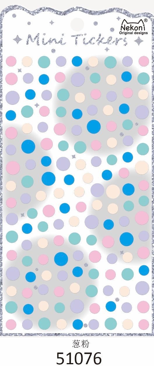 51076 MINI CIRCLE STICKERS-10