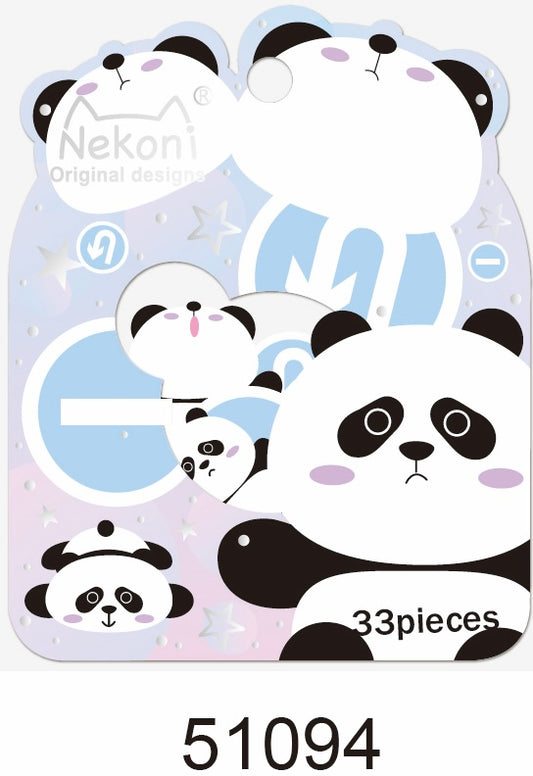 51094 PANDA STICKER BAG-10