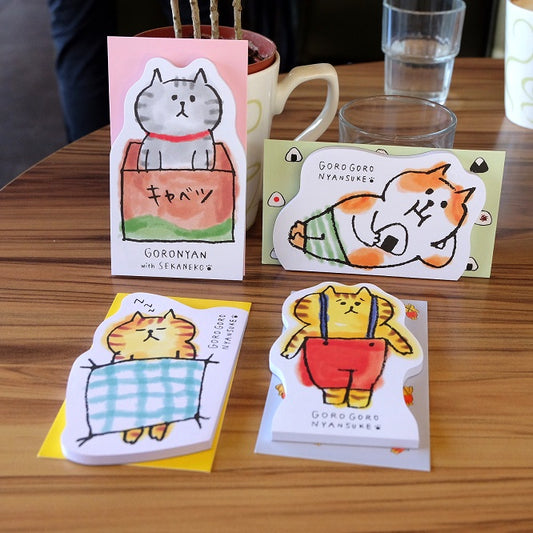 X 52346 Cat Removeable Sticky Notes-DISCONTINUED