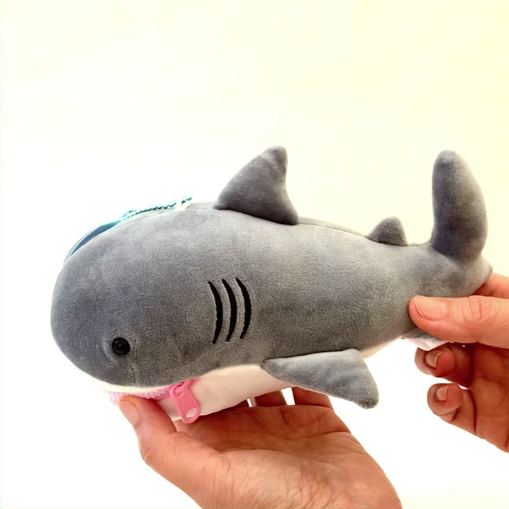 X 63252 Sea Animal Zipper Bag Plush-DISCONTINUED – BCmini