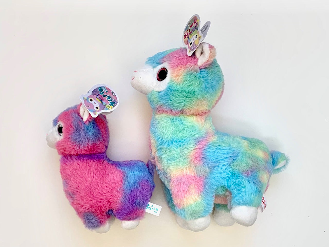 Rainbow cheap llama plush