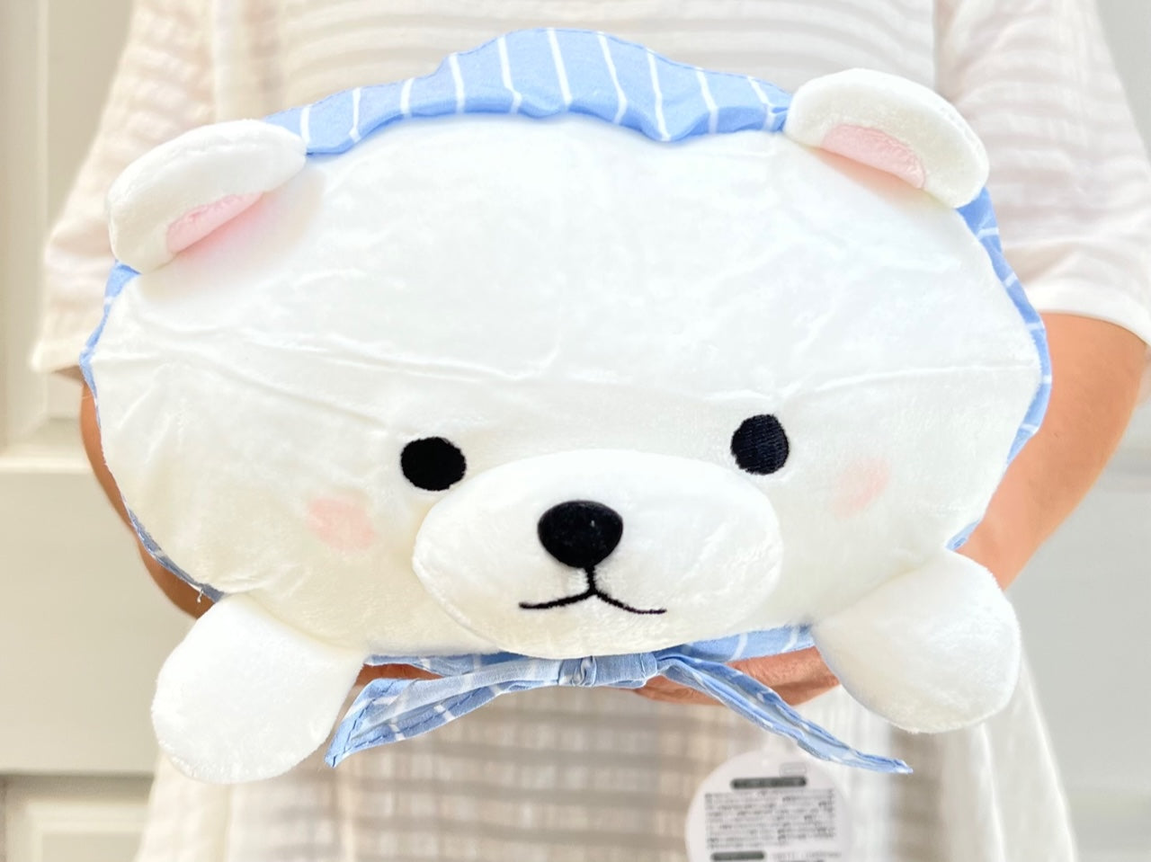 63359 POLAR BEAR PILLOW PLUSH-3