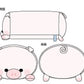 63405 PIG PILLOW PLUSH-3