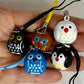 70673 OWL BRASS BELL IN 5 COLORS-10