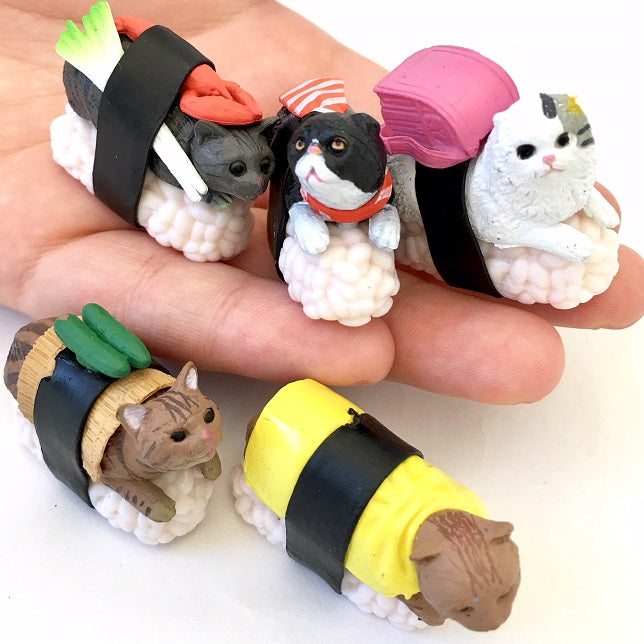 X 70700 SUSHI CAT FIGURINES-DISCONTINUED