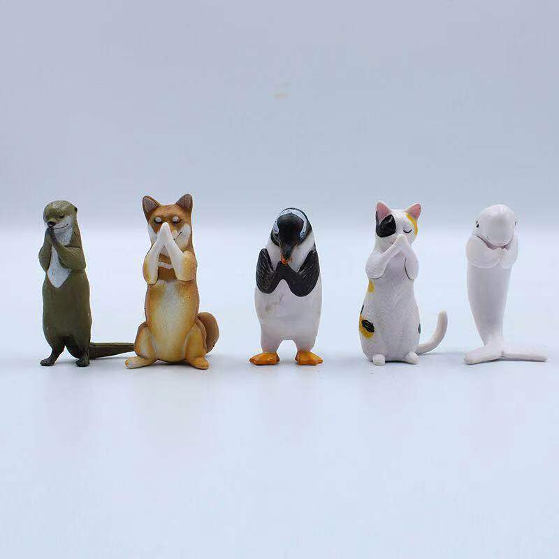 X 70890 WISHING ANIMALS FIGURINES-DISCONTINUED