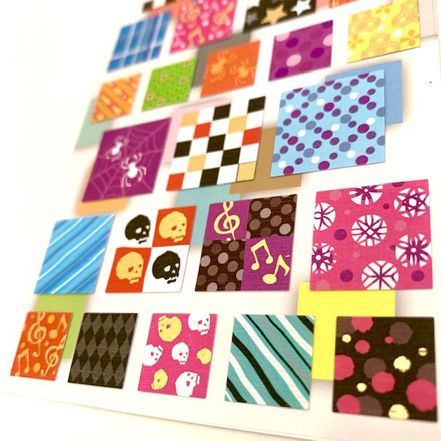 X 71826 SQUARES STICKERS-DISCONTINUED