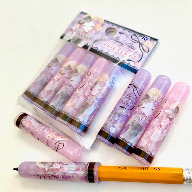 72076 Kamio Flowerkiss Pencil Caps-10
