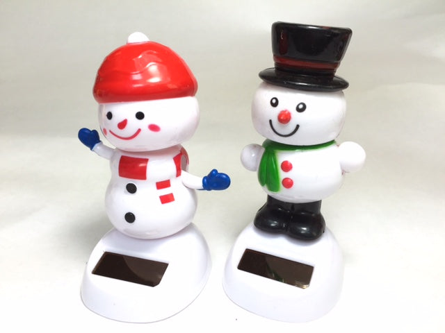 X 72133 SNOWMAN SOLAR DANCING TOY-DISCONTINUED