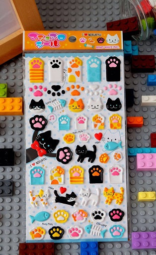 X 72147 PAWS STICKERS-DISCONTINUED