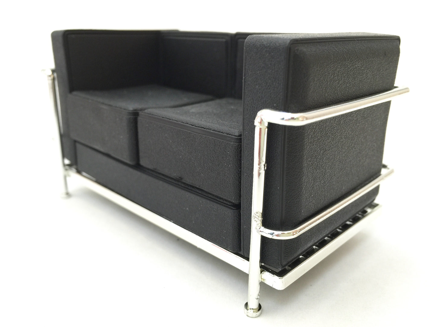 75126 LC2 Le Corbusier Loveseat-Black-1 sofa