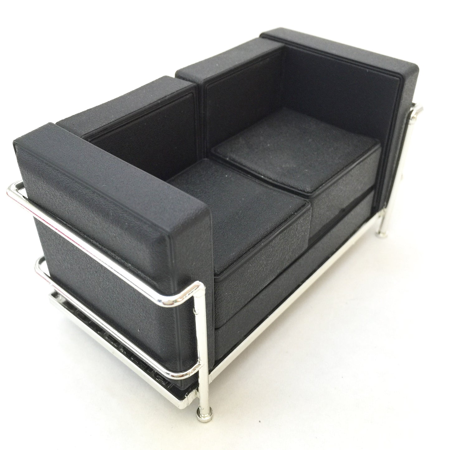 75126 LC2 Le Corbusier Loveseat-Black-1 sofa