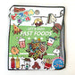 X 77836 Fast Food Sticker Bag-DISCONTINUED