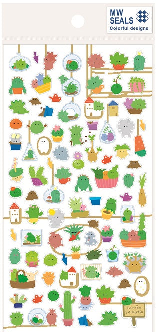 X 78240 CACTUS CLEAR STICKER-DISCONTINUED