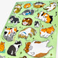 X 78283 Cat Sticker-Discontinued