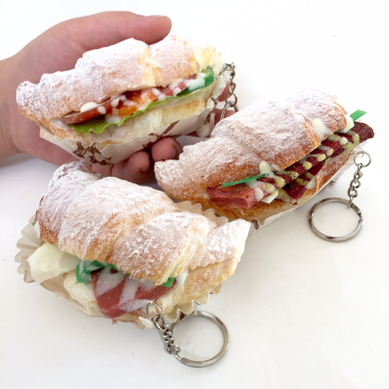 X 83122 SUGAR CROISSANT SANDWICH SQUISHY-DISCONTINUED