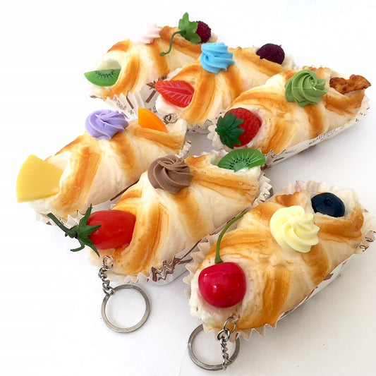 X 83123 FRUIT DANISH SQUISHY IN PAPER TRAYS-DISCONTINUED