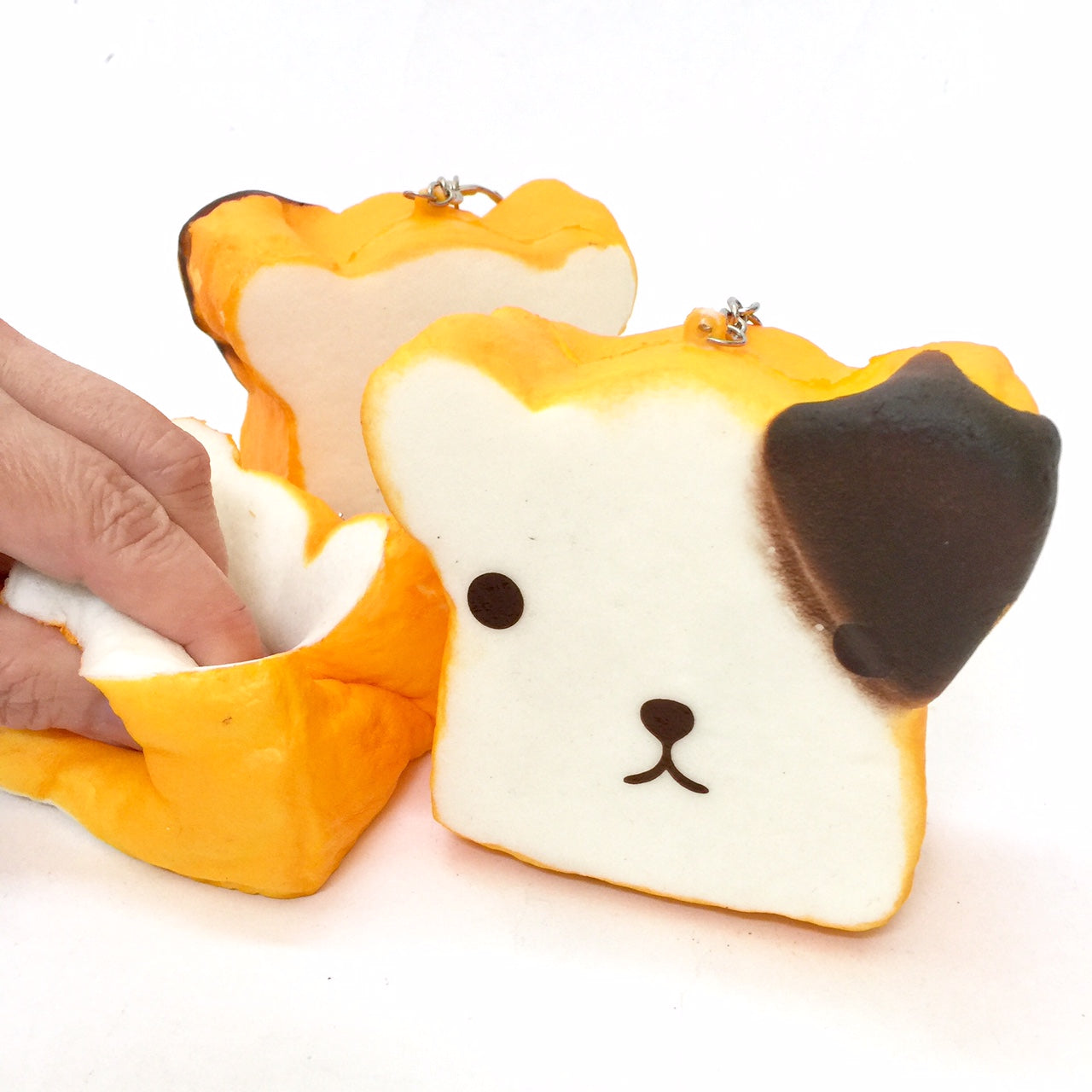 Mignon Animal Shape Toast Squishy Toy - Chat