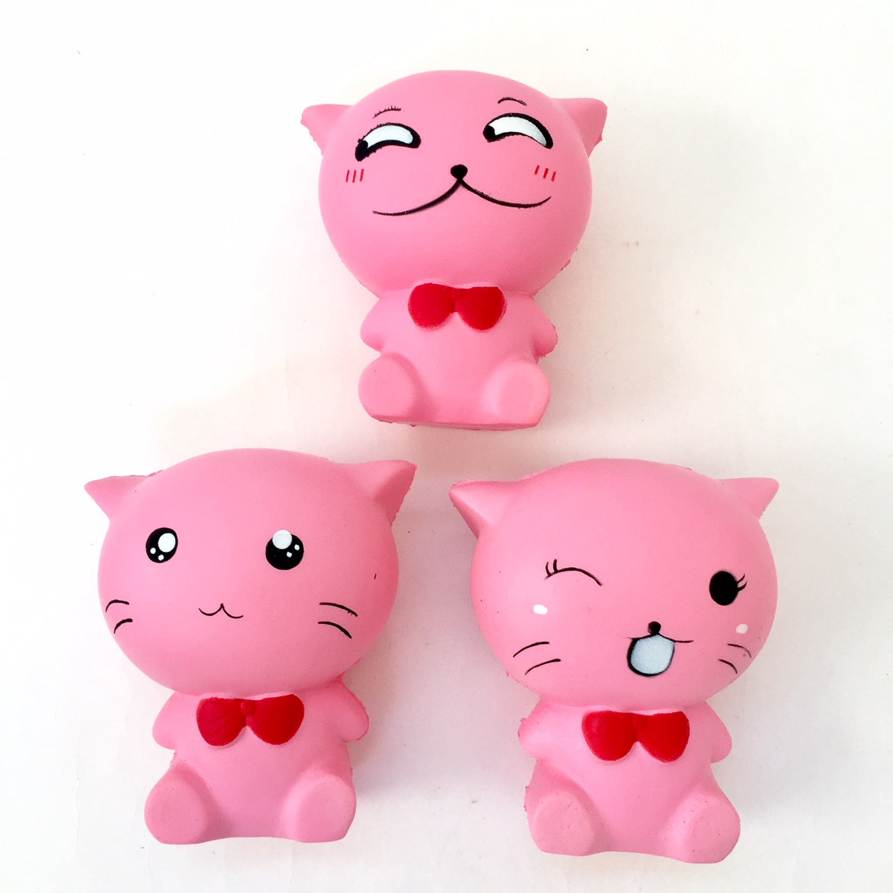 X 83187 PINK CAT SQUISHY-DISCONTINUED