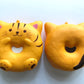 X 83221 Cat Donut Ring Squishy-slowrise-4 inch-DISCONTINUED