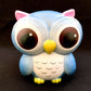 X 83230 BIG BLUE OWL SQUISHY-DISCONTINUED