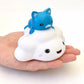 X 83272 CAT ON CLOUD SQUISHY-DISCONTINUED
