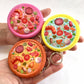 X 83319 PIZZA KEYRING SQUISHY-DISCONTINUED
