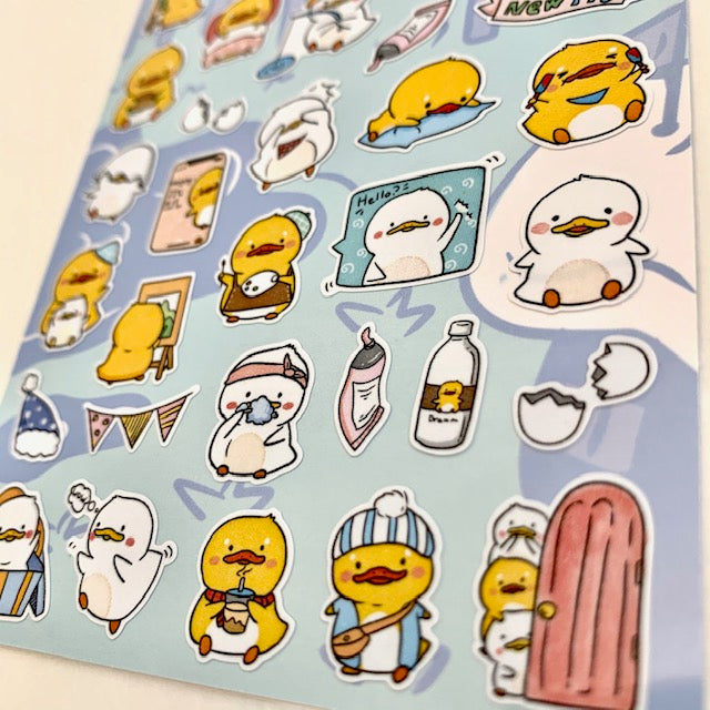 X 85032 DUCK FLAT STICKERS-DISCONTINUED