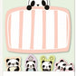 85161 PANDA IN BED STICKY NOTEPAD-10