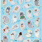 X 85810 SEA LION FLAT STICKERS-DISCONTINUED
