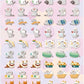 X 85981 CAT TINY PUFFY STICKERS-DISCONTINUED