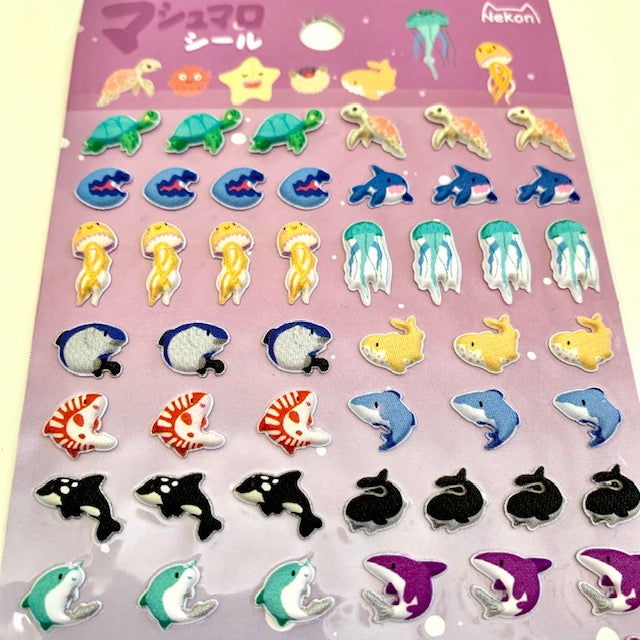 X 85983 SEA TINY PUFFY STICKERS-DISCONTINUED
