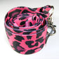 X 80030 PINK LEOPARD LANYARD-DISCONTINUED