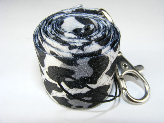 X 80029 SNOW LEOPARD LANYARD-DISCONTINUED