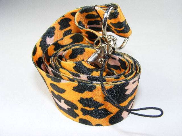 X 80028 LEOPARD LANYARD-DISCONTINUED