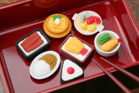 X 38174 IWAKO JAPANESE FOOD ERASER-DISCONTINUED