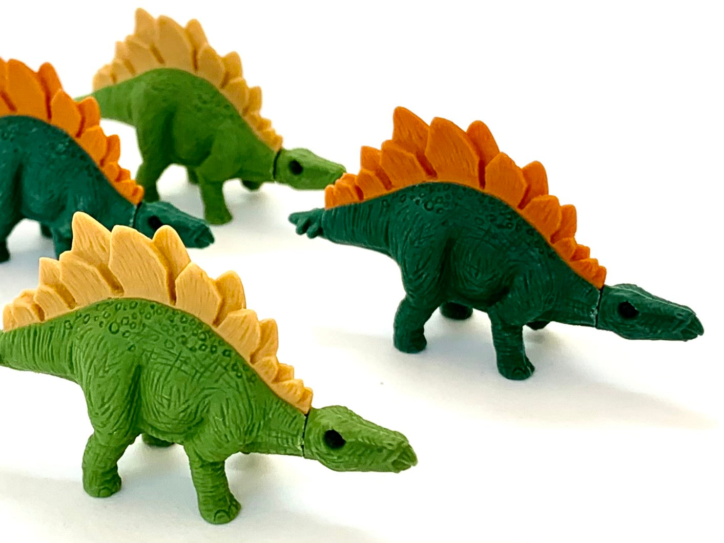 X 382681 IWAKO STEGOSAURUS ERASERS-DISCONTINUED