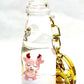 12091 SNOW DEER FLOATY ASSORTMENT KEY CHARM-12