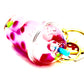 12095 PASTEL ROUND TOP BOBA FLOATY KEY CHARM-12