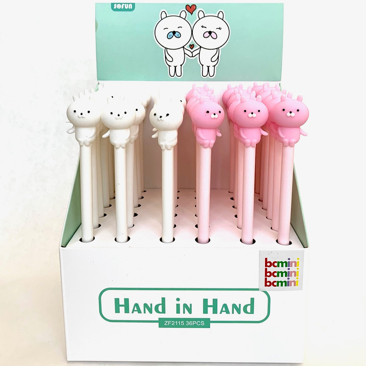 X 22395 HAND IN HAND BEAR GEL PEN-DISCONTINUED