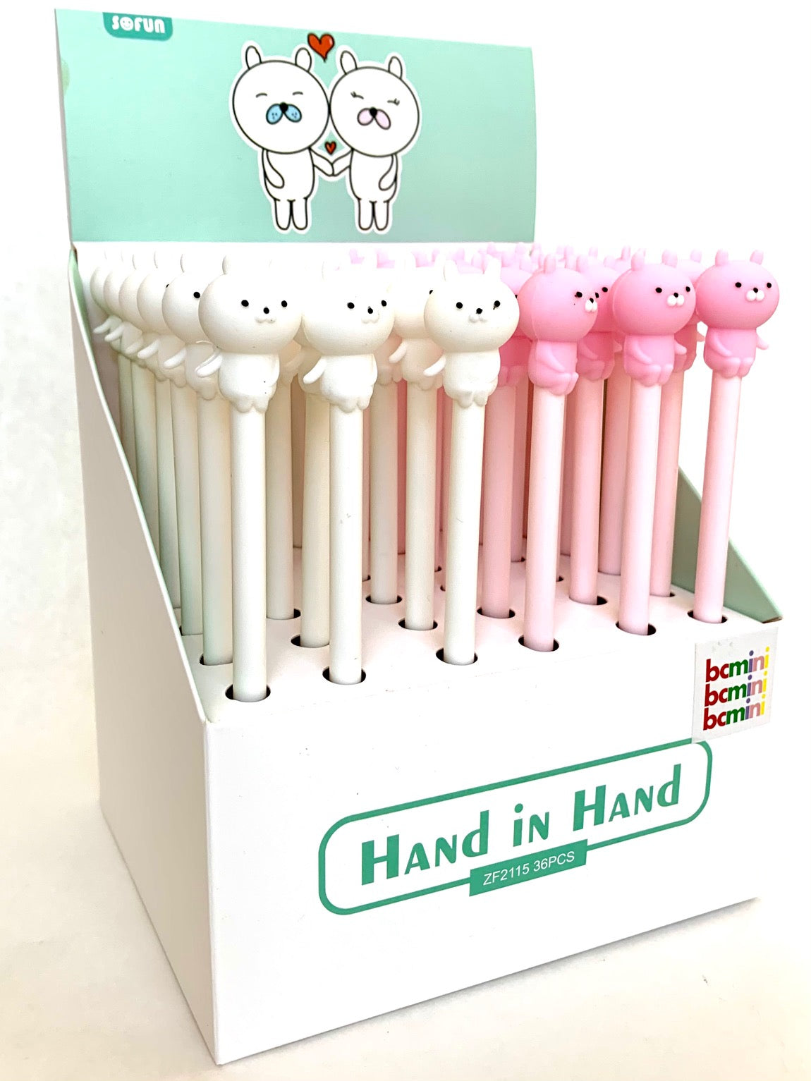 X 22395 HAND IN HAND BEAR GEL PEN-DISCONTINUED
