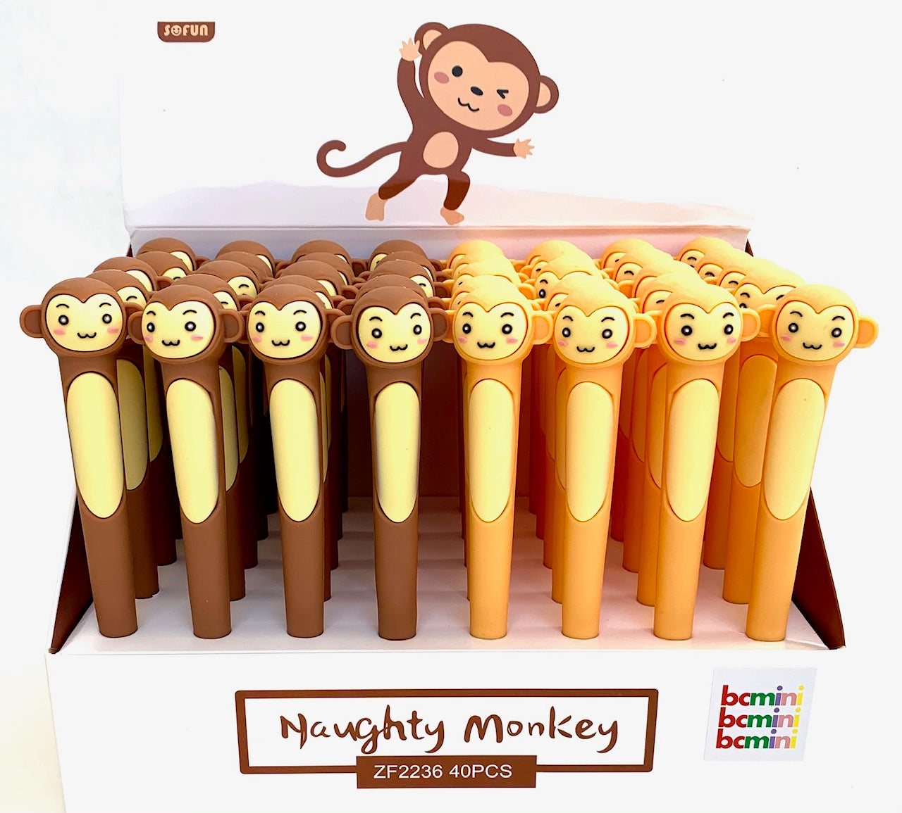 X 22410 MONKEY GEL PEN-DISCONTINUED