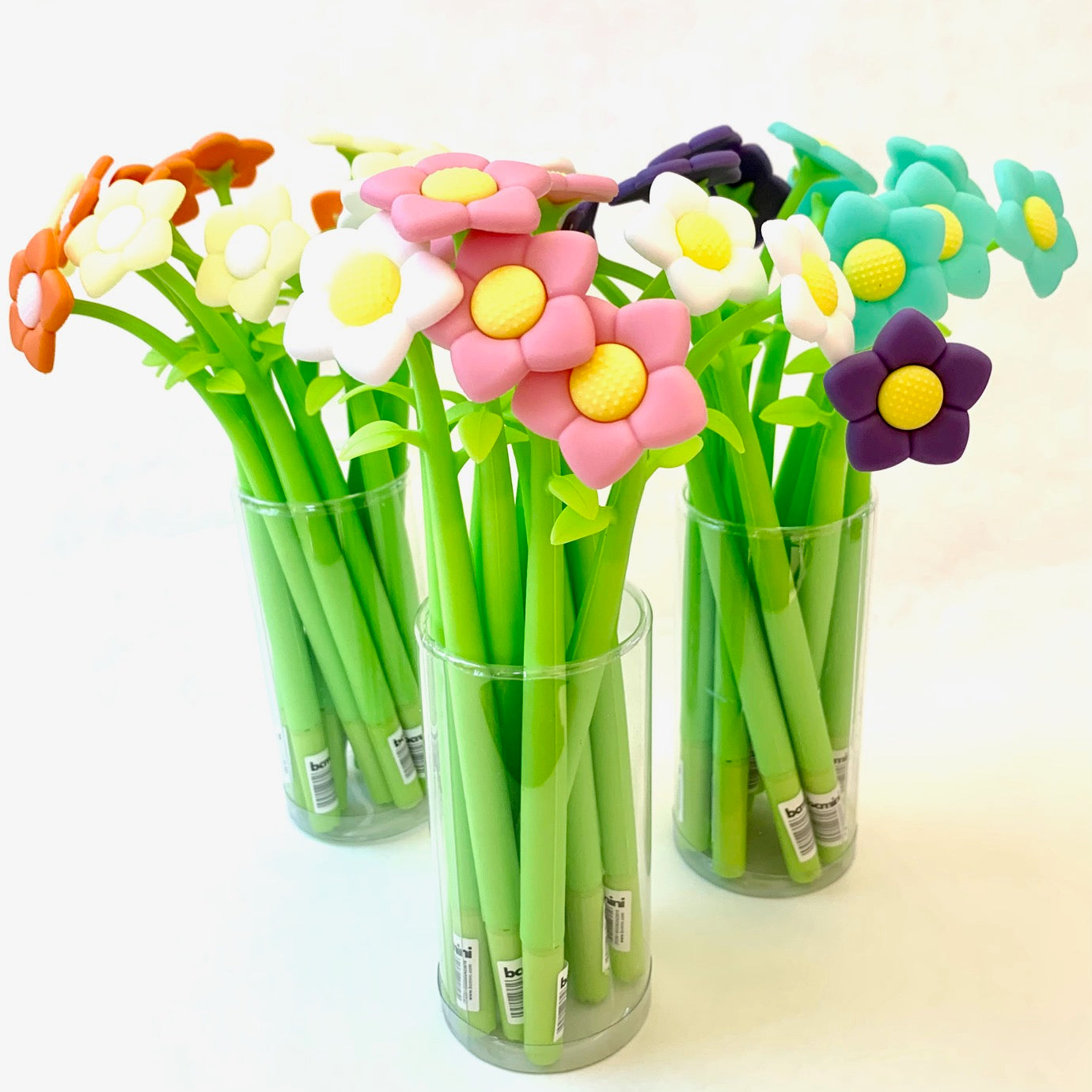 X 22432 FLOWER FIELD WIGGLE GEL PEN-DISCONTINUED